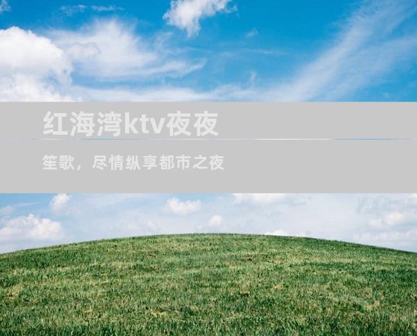 红海湾ktv夜夜笙歌，尽情纵享都市之夜